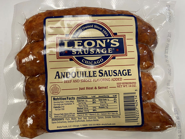 Leon's Brand Andouille Sausage