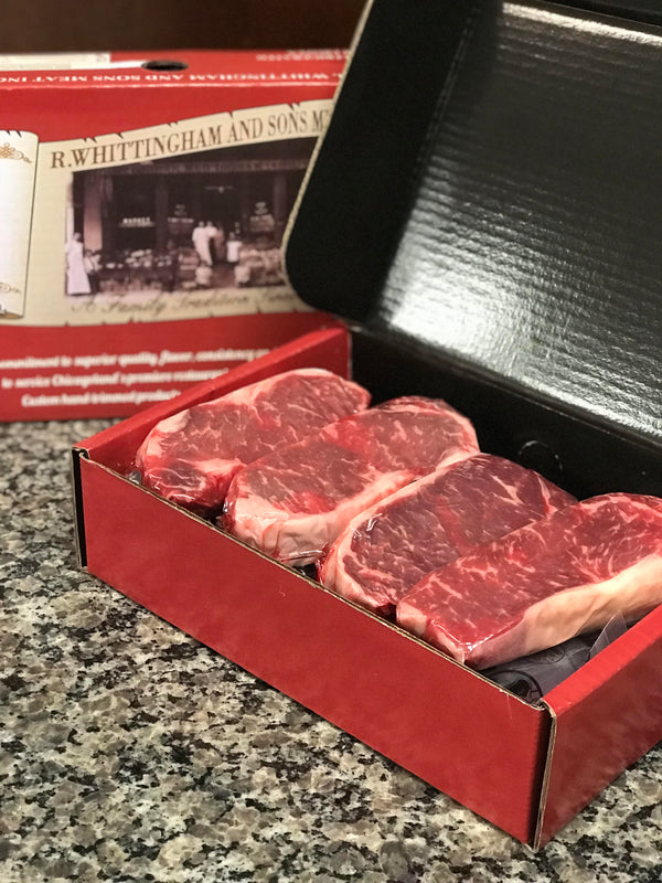 Gift Box: 8oz Strip Steaks